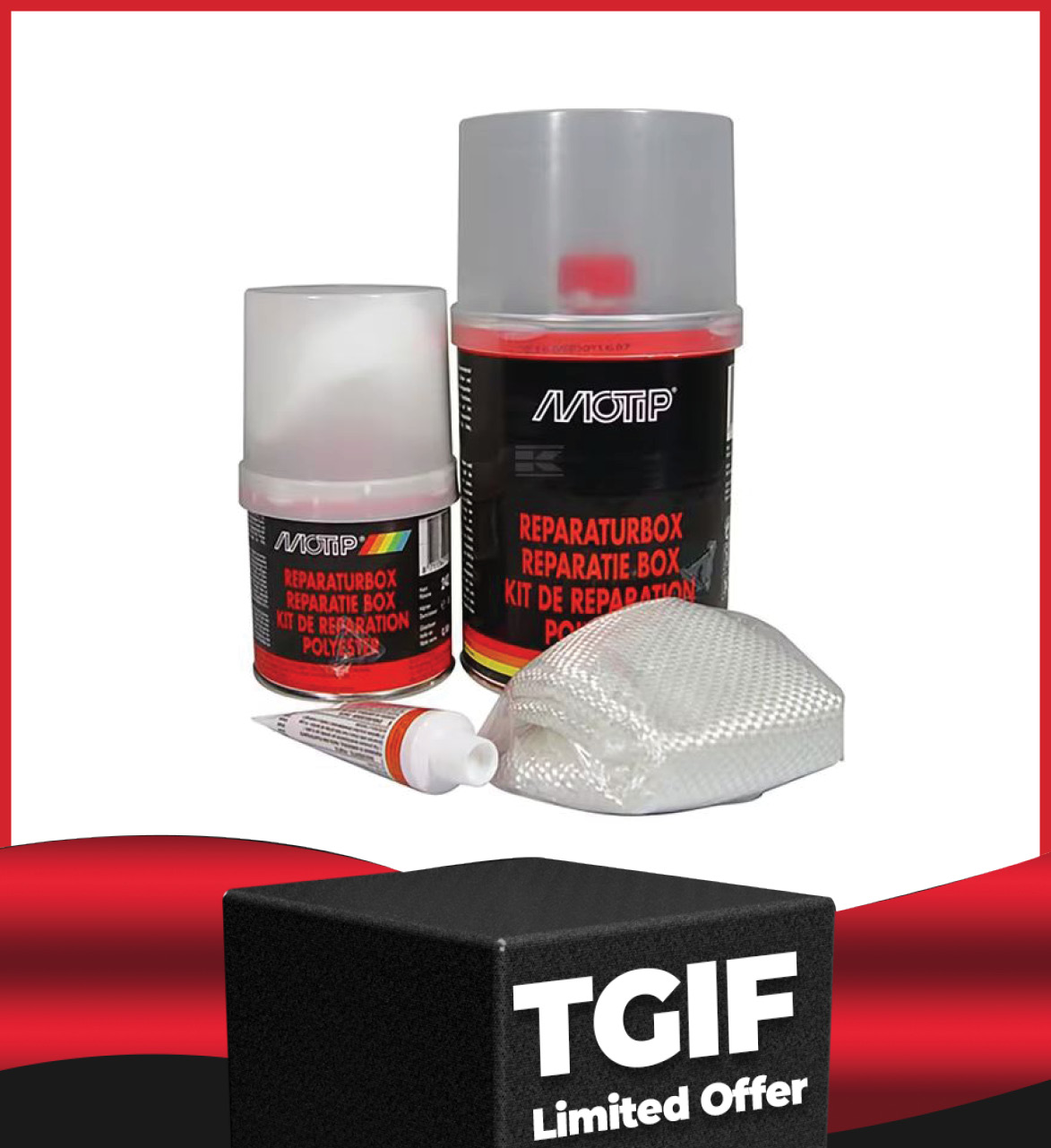 Motip Polyester Repair Kit